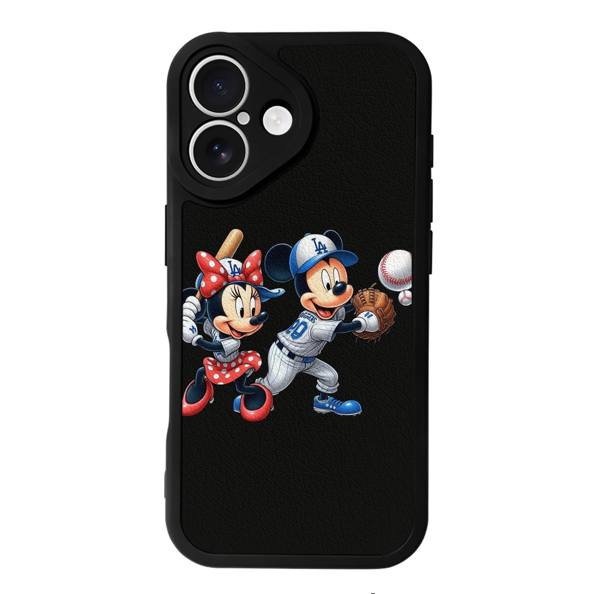  IPhone 16 Silicone Leather Case – UV Print, Lambskin Texture – Perfect Fit, Wireless Charging Compatible, Scratch Resistant, Precise Cutouts – Stylish Protection For IPhone 16